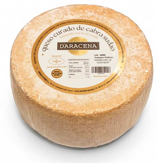 Queso curado sudao de cabra