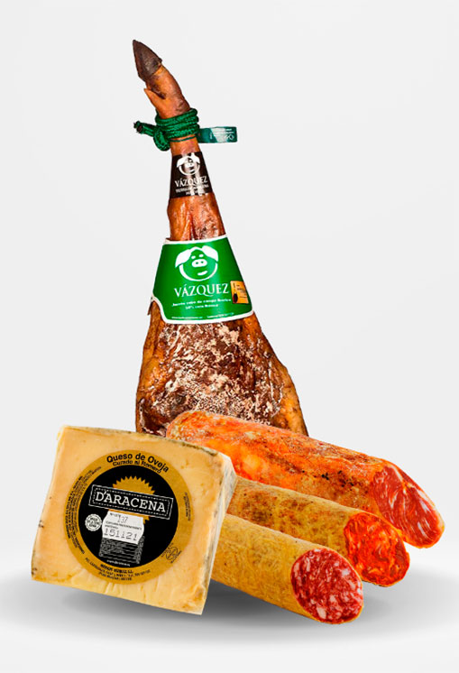 Lote oferta jam&oacute;n cebo campo ib&eacute;rico